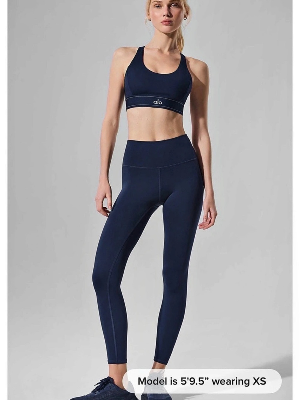 Alo Yoga Women Leggings Size Small Navy
